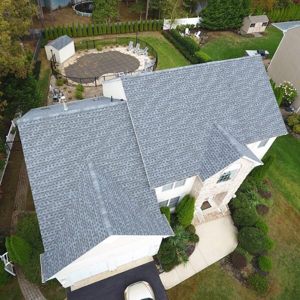 New roof replacement completed by roofing companies in Middletown, NJ.